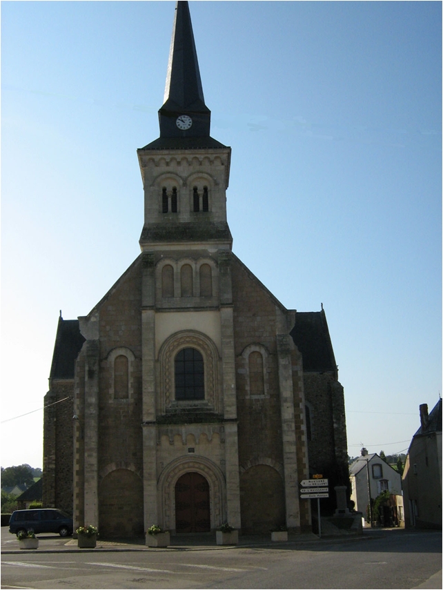 Vue de Ahuillé