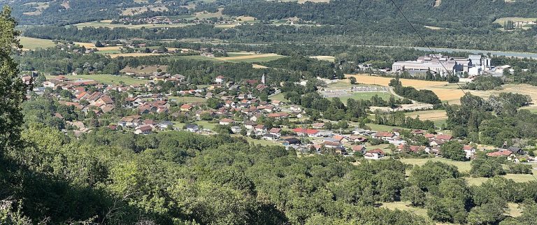 Vue de Anglefort