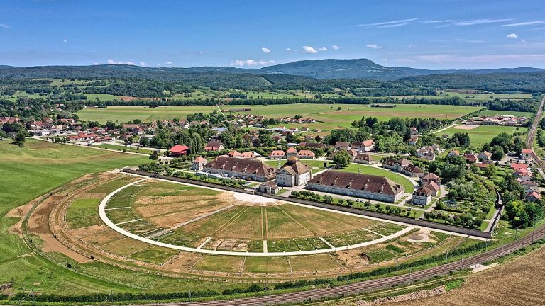 Vue de Arc-et-Senans