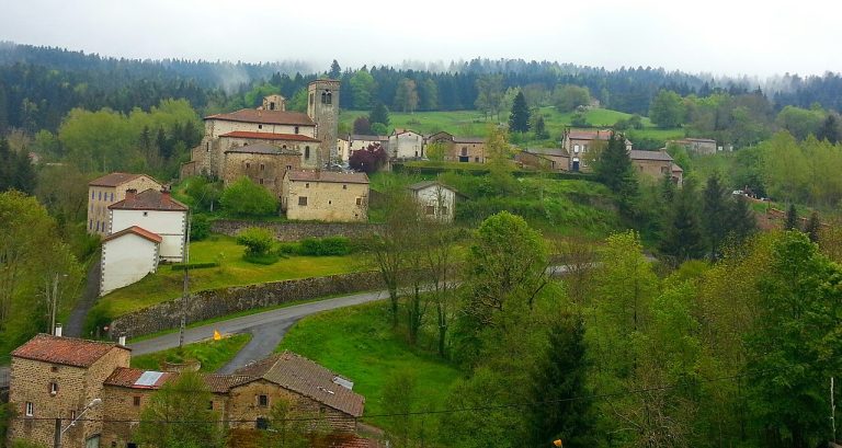 Vue de Auzelles