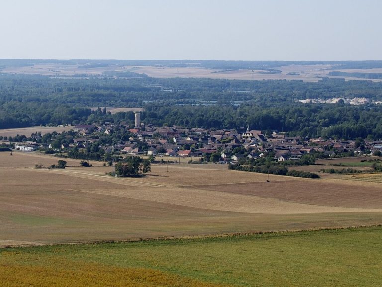 Vue de Bazoches-lès-Bray