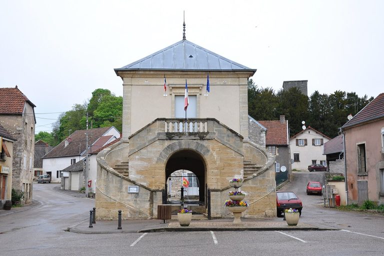 Vue de Beaujeu-Saint-Vallier-Pierrejux-et-Quitteur