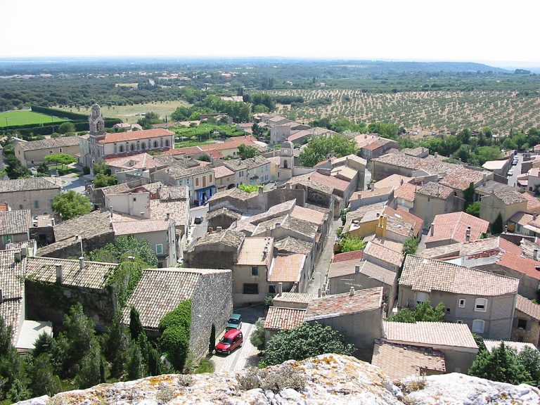 Vue de Aureille
