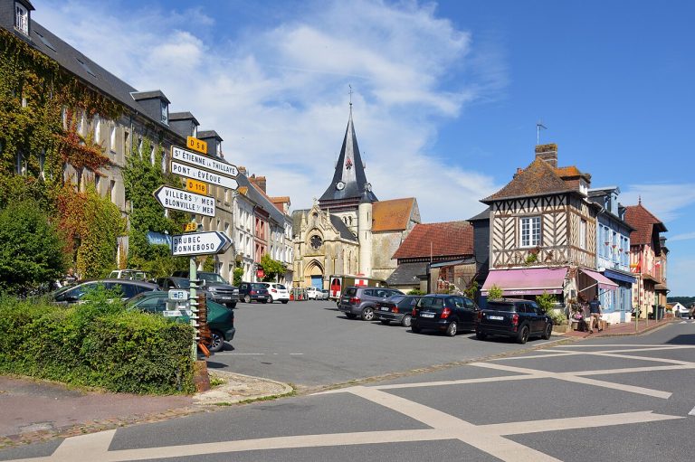 Vue de Beaumont-en-Auge