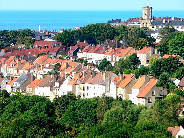 Vue de Boulogne sur Mer