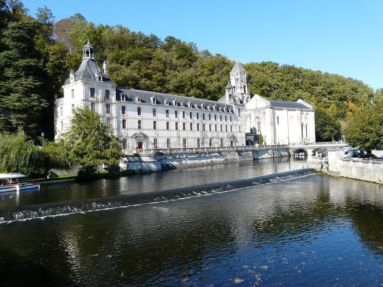 Vue de Brantôme en Périgord