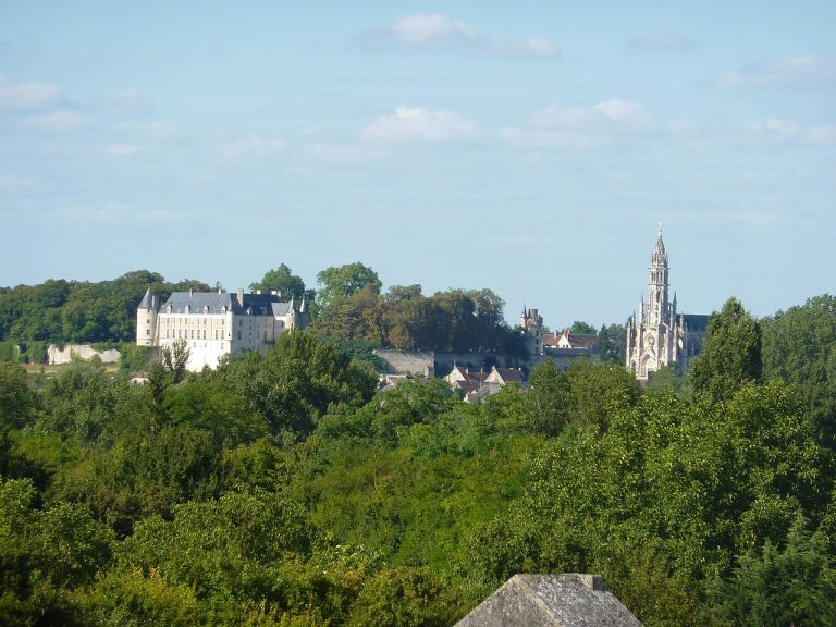 Vue de Châteauneuf-sur-Cher