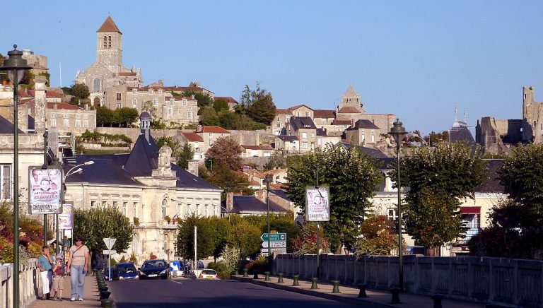 Vue de Chauvigny