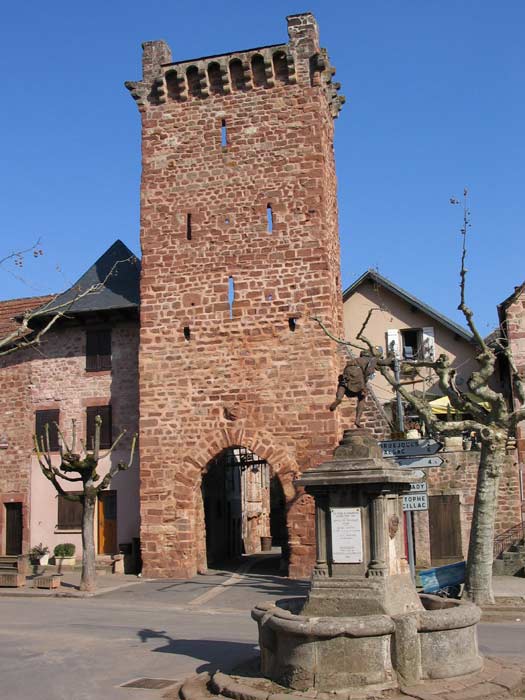 Vue de Clairvaux-d'Aveyron
