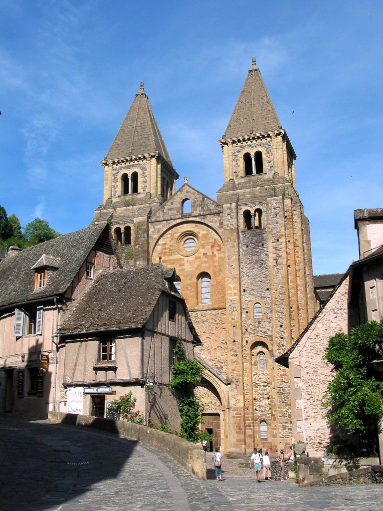 Vue de Conques-en-Rouergue