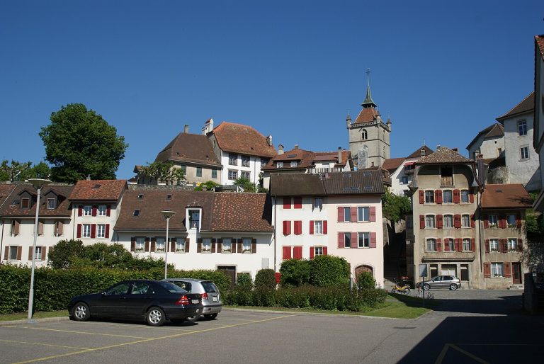Vue de Estavayer-le-Lac