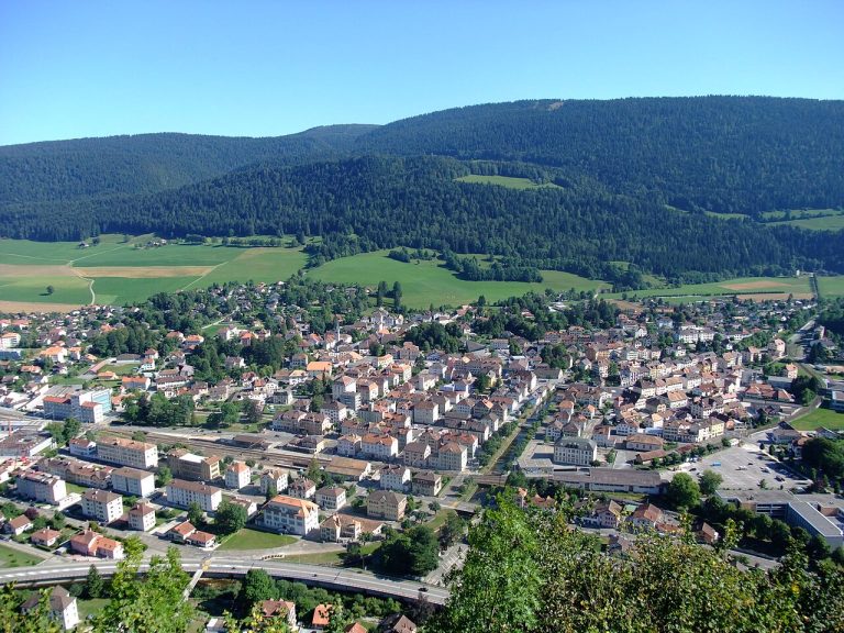 Vue de Fleurier