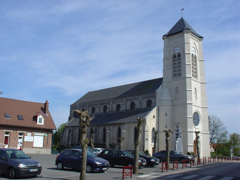 Vue de Givenchy en Gohelle