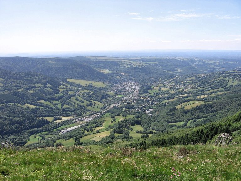 Vue de La Bourboule