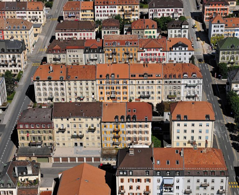 Vue de La Chaux-de-Fonds