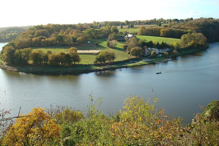 Vue de La Vicomté-sur-Rance