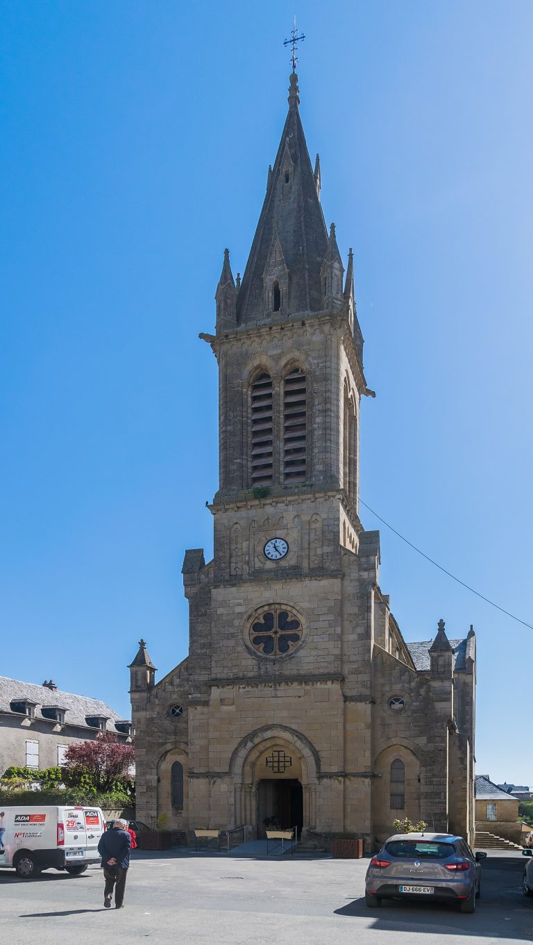 Vue de Laissac-Sévérac l'Église