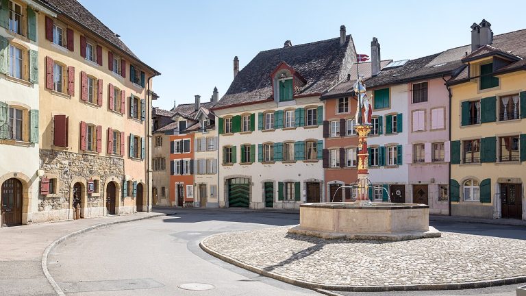 Vue de Le Landeron