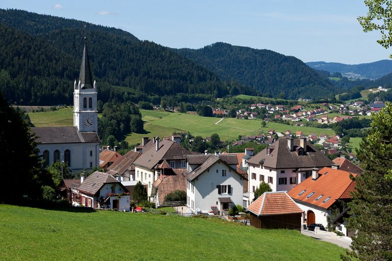 Vue de Les Brenets