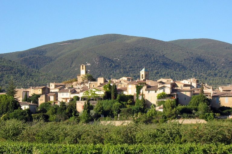 Vue de Lourmarin