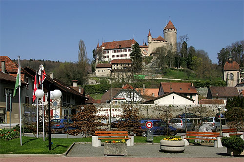 Vue de Lucens
