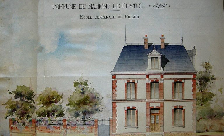 Vue de Marigny-le-Châtel