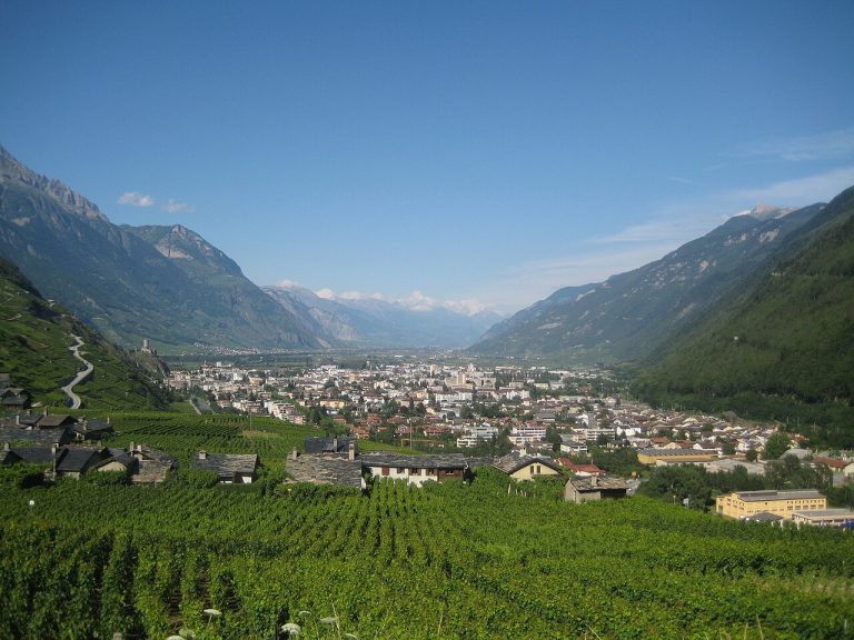 Vue de Martigny