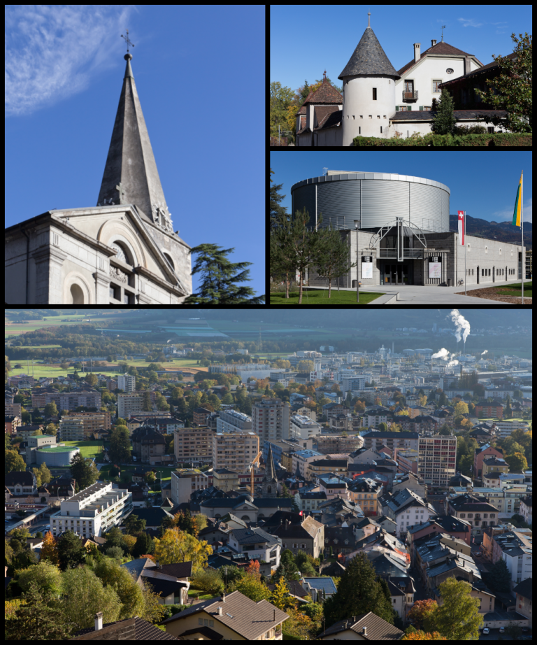 Vue de Monthey