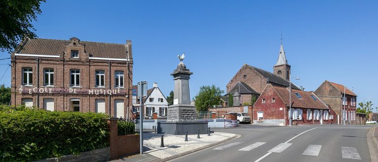 Vue de Montigny en Ostrevent