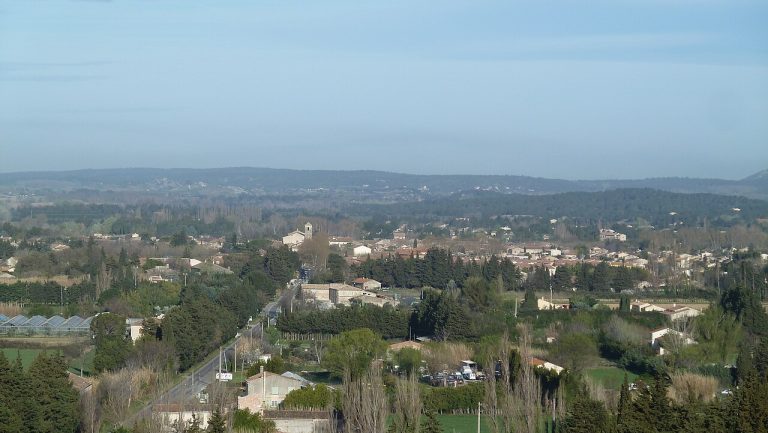 Vue de Mouriès