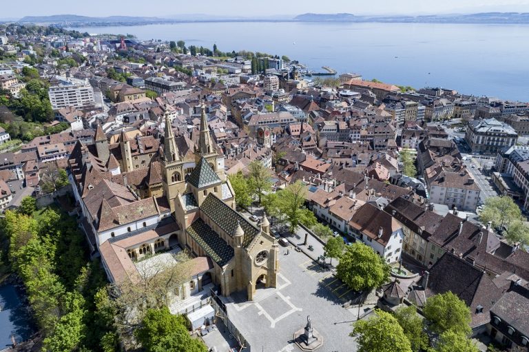 Vue de Neuchâtel