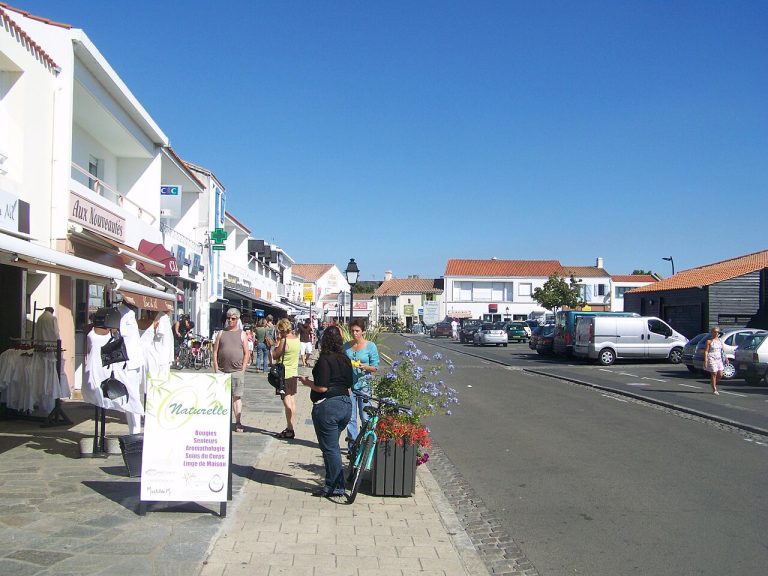 Vue de Noirmoutier-en-l'Île