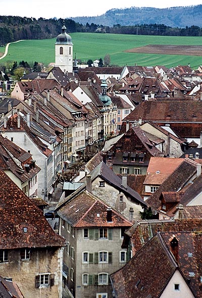 Vue de Porrentruy
