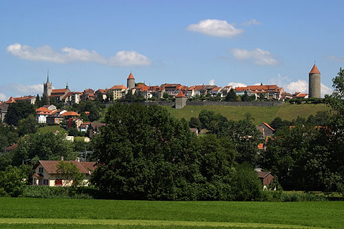 Vue de Romont