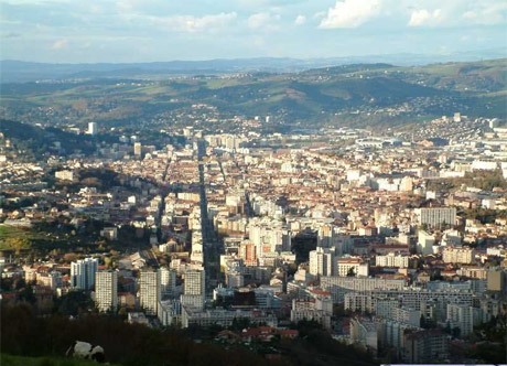 Vue de Saint-Étienne