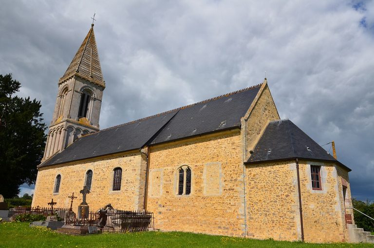 Vue de Saint-Marcouf