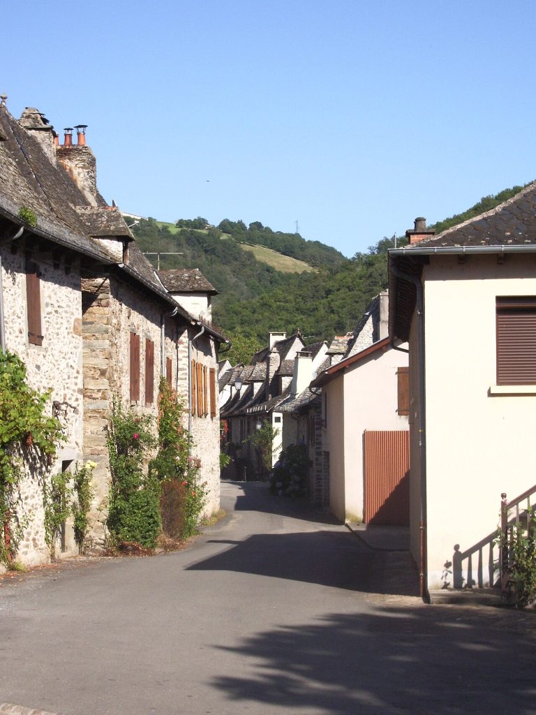 Vue de Saint-Parthem