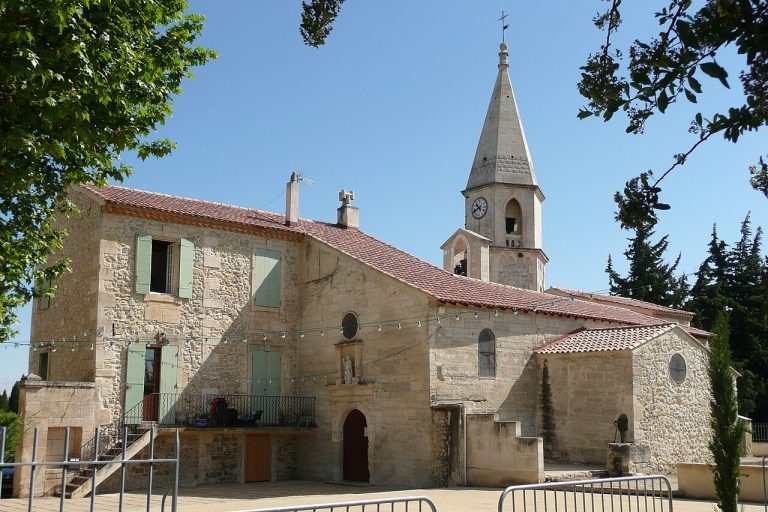 Vue de Saint-Pierre-de-Mézoargues