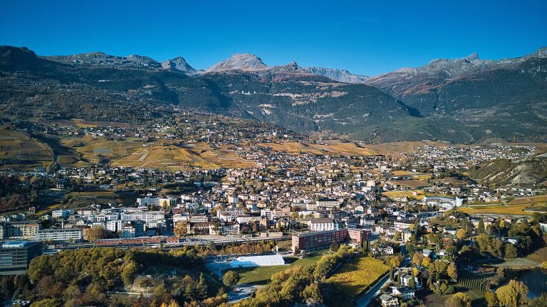 Vue de Sierre