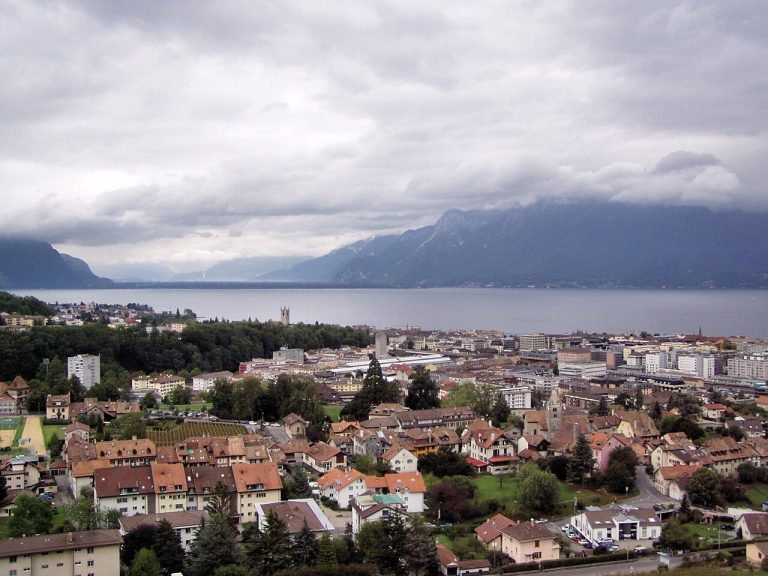 Vue de Vevey