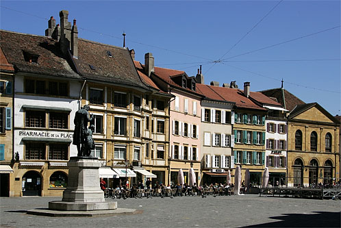 Vue de Yverdon-les-Bains