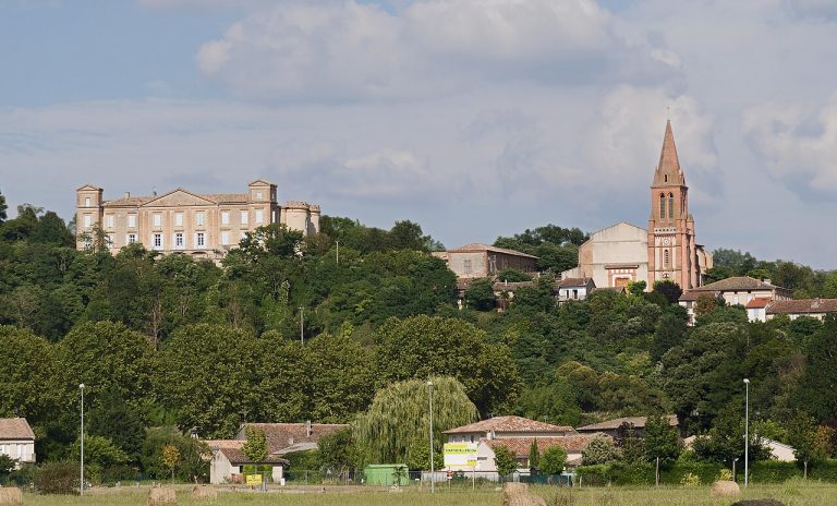 Vue de Castelnau-d'Estrétefonds
