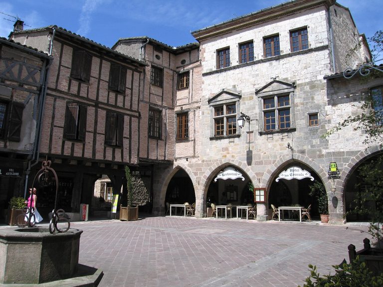 Vue de Castelnau-de-Montmiral