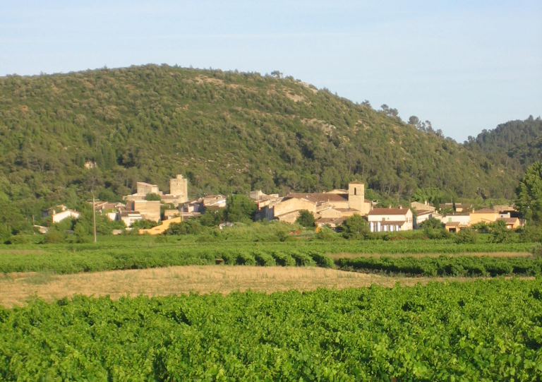 Vue de Correns