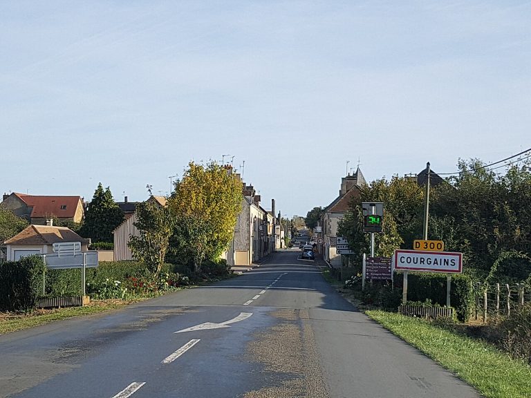 Vue de Courgains
