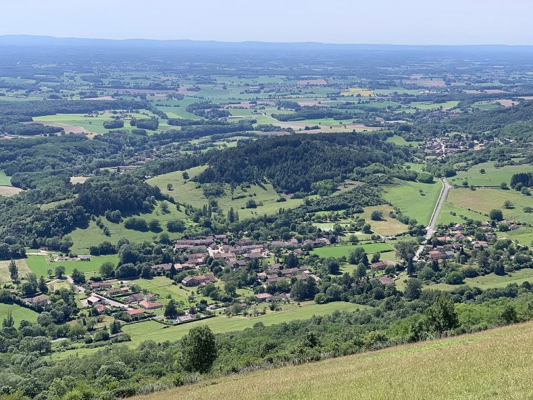 Vue de Courmangoux