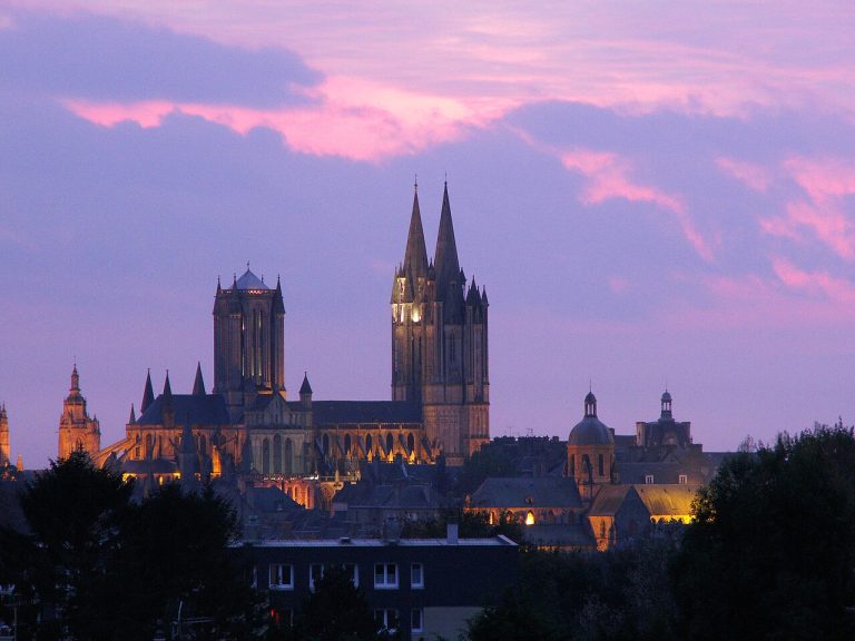Vue de Coutances