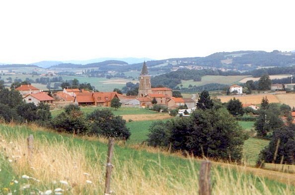 Vue de Croizet-sur-Gand