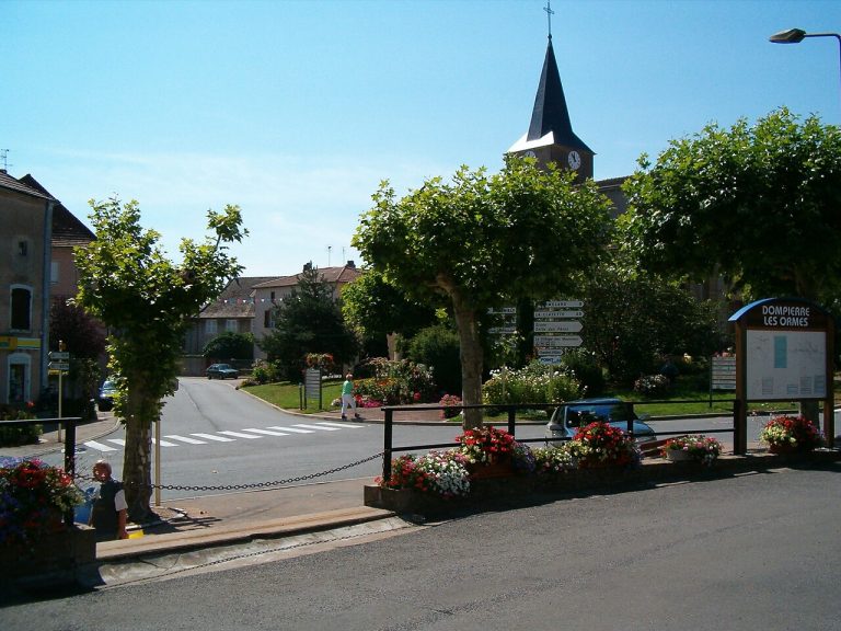 Vue de Dompierre-les-Ormes