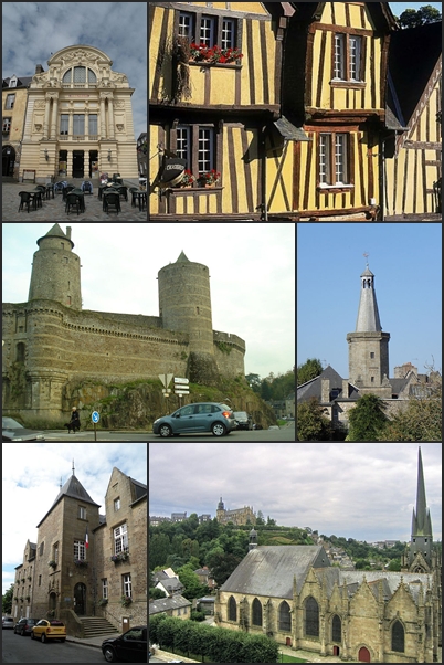 Vue de Fougères
